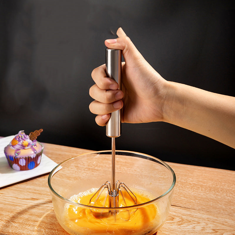 Stainless Steel Hand Whisk for Mixing and Blending, Durable Kitchen Tool