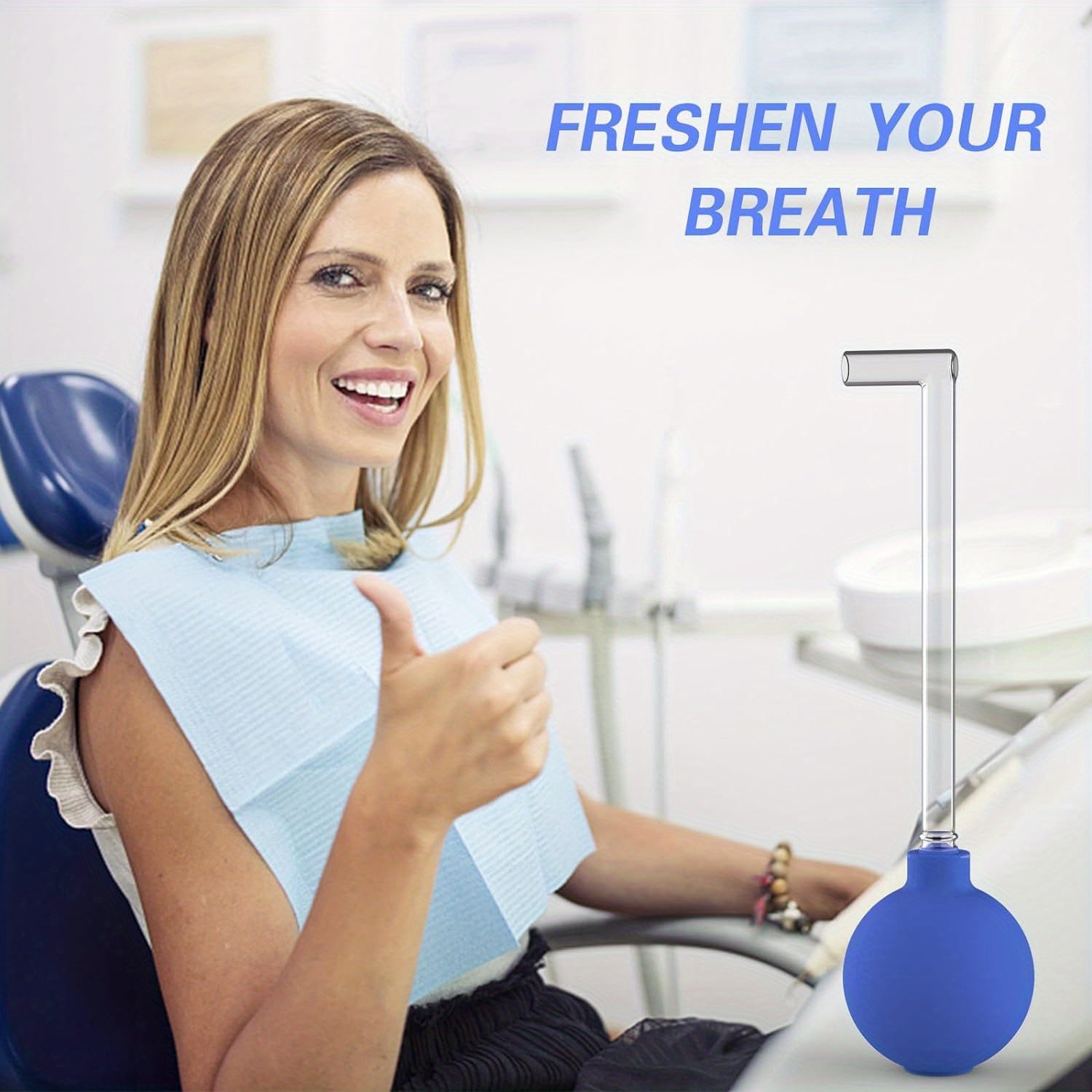 Tonsil Stone Removal Vacuum Set with PVC Suction Ball Oral Hygiene Tool