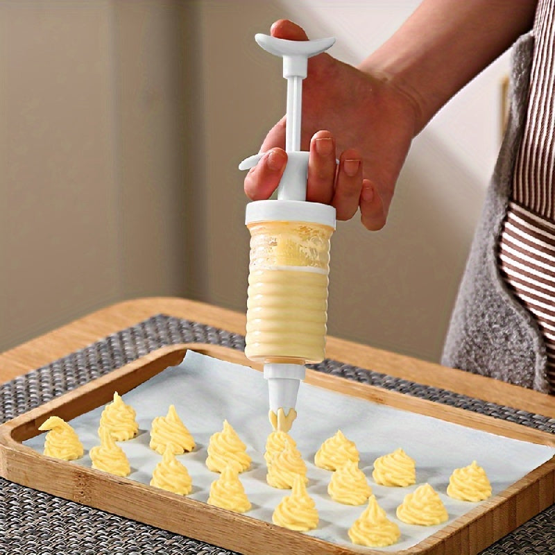 8-Piece Cake Decorating Nozzle Set for Professional Baking and Restaurant Use