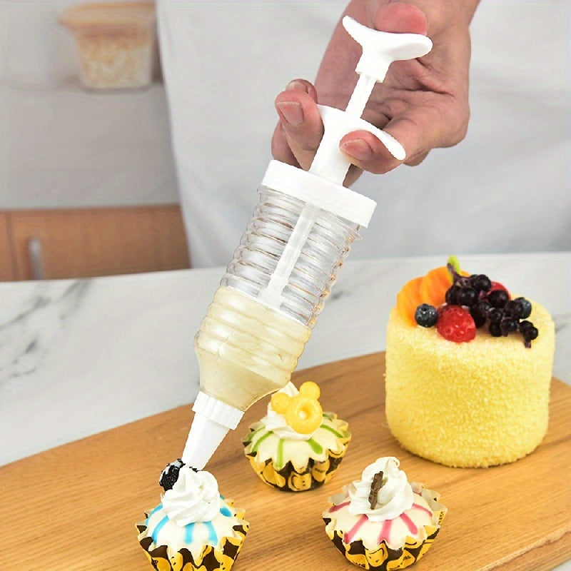 8-Piece Cake Decorating Nozzle Set for Professional Baking and Restaurant Use