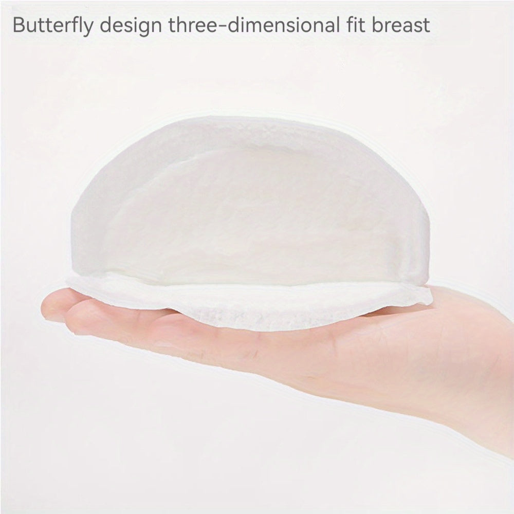 100 Pieces Cotton Nursing Pads Disposable Breast Pads for Comfortable Wear