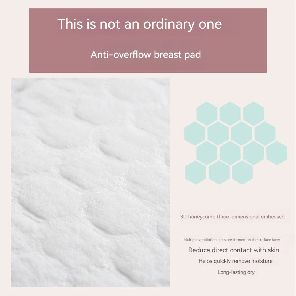 100 Pieces Cotton Nursing Pads Disposable Breast Pads for Comfortable Wear