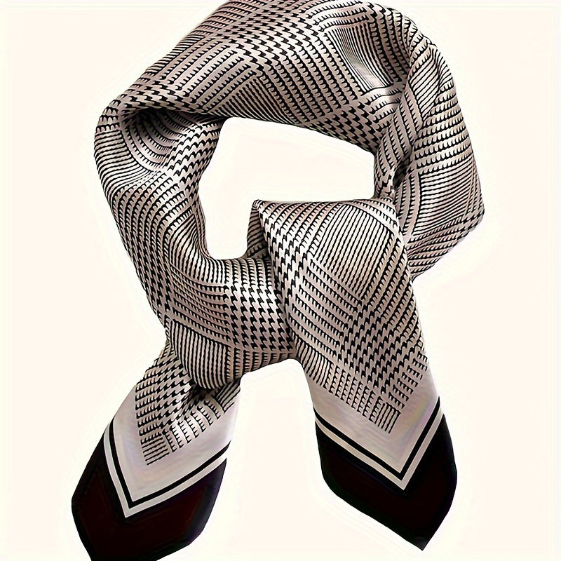 Square Scarf for Women 70cm Lightweight Breathable Neck Head Wrap Sun Wind Protection