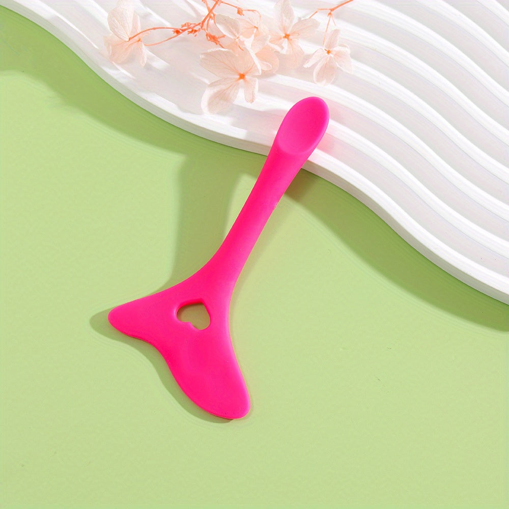 Unisex многоразовая силиконовая трафарет для подводки глаз, инструмент для макияжа и рисования