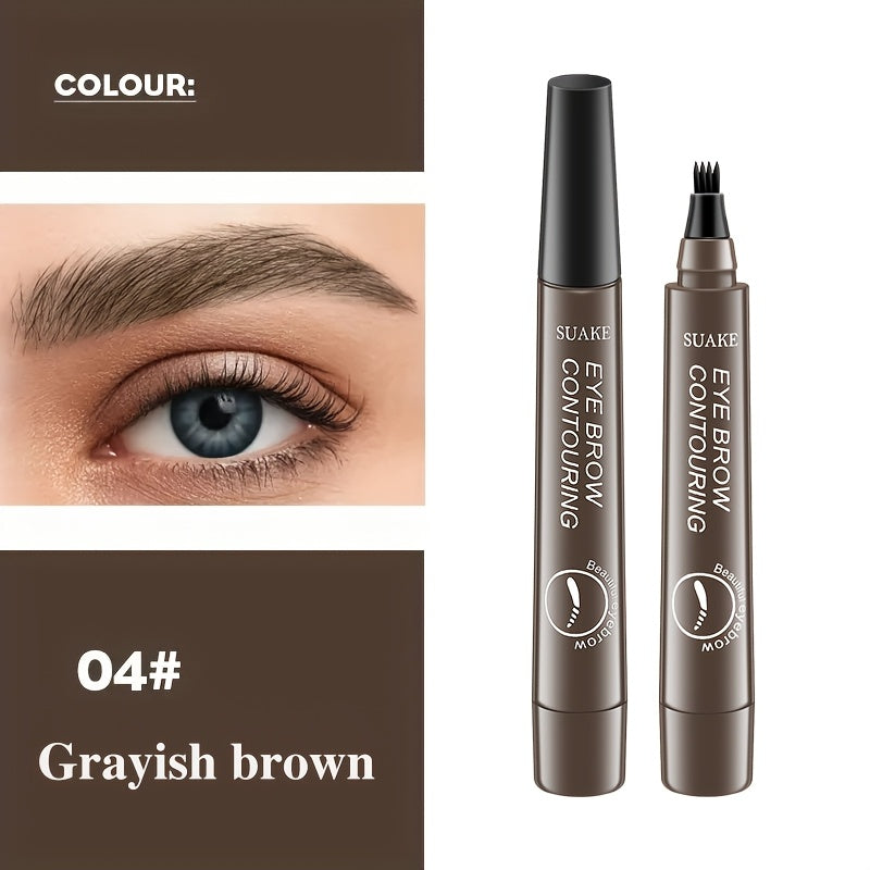 Women's Waterproof Eyebrow Pencil with 4 Micro-Sculpting Tips in 5 Colors