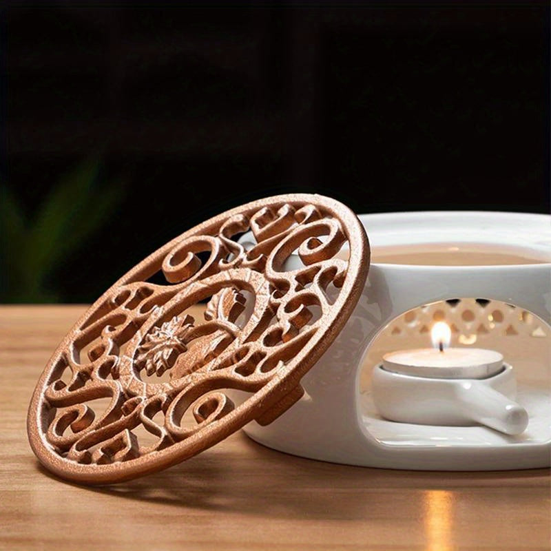 Keramika choynak issitgich uchun issiqlik izolyatsiya bazasi, choy, qahva, suv va sham uchun