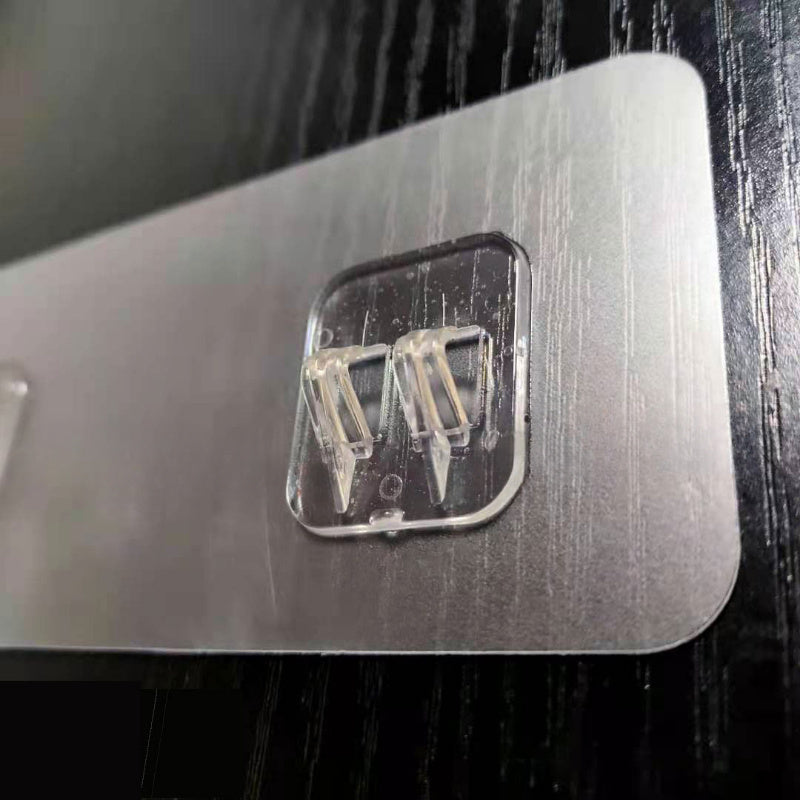 10 yopishqoq devor tutqichlari bilan shaffof kuchli devor tutqichlari bilan uzluksiz osish uchun