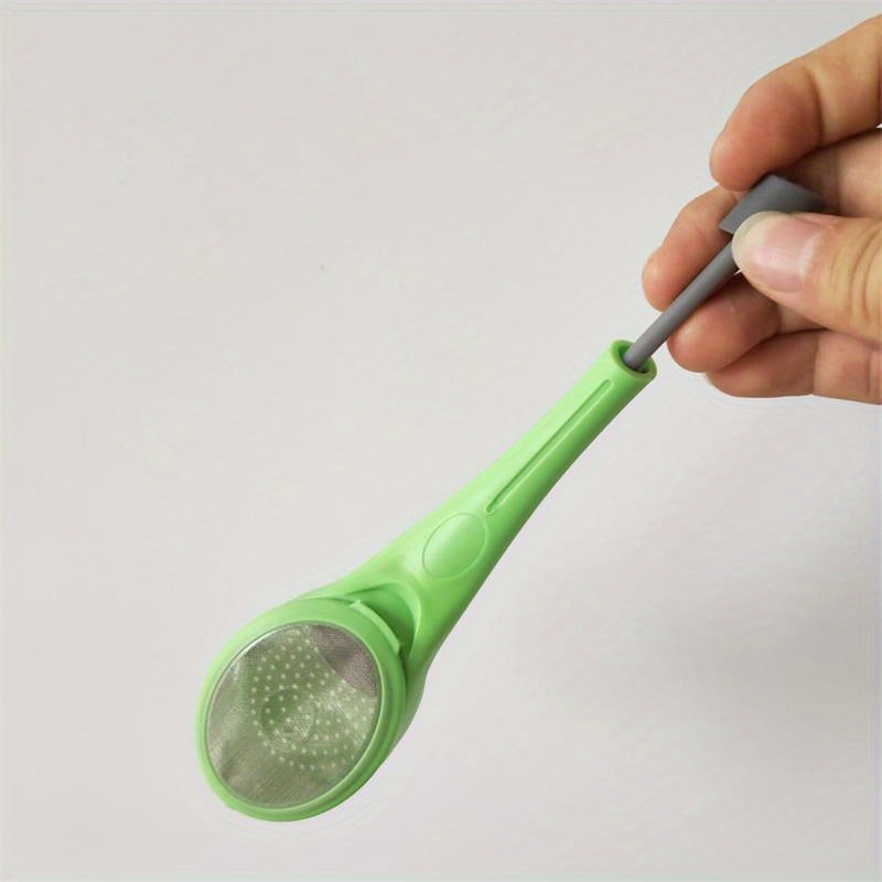 1 шт. Кухонные принадлежности Чайный набор, включая силиконовый чайный фильтр, ситечко и инфузор, все это часть кухонных инструментов.