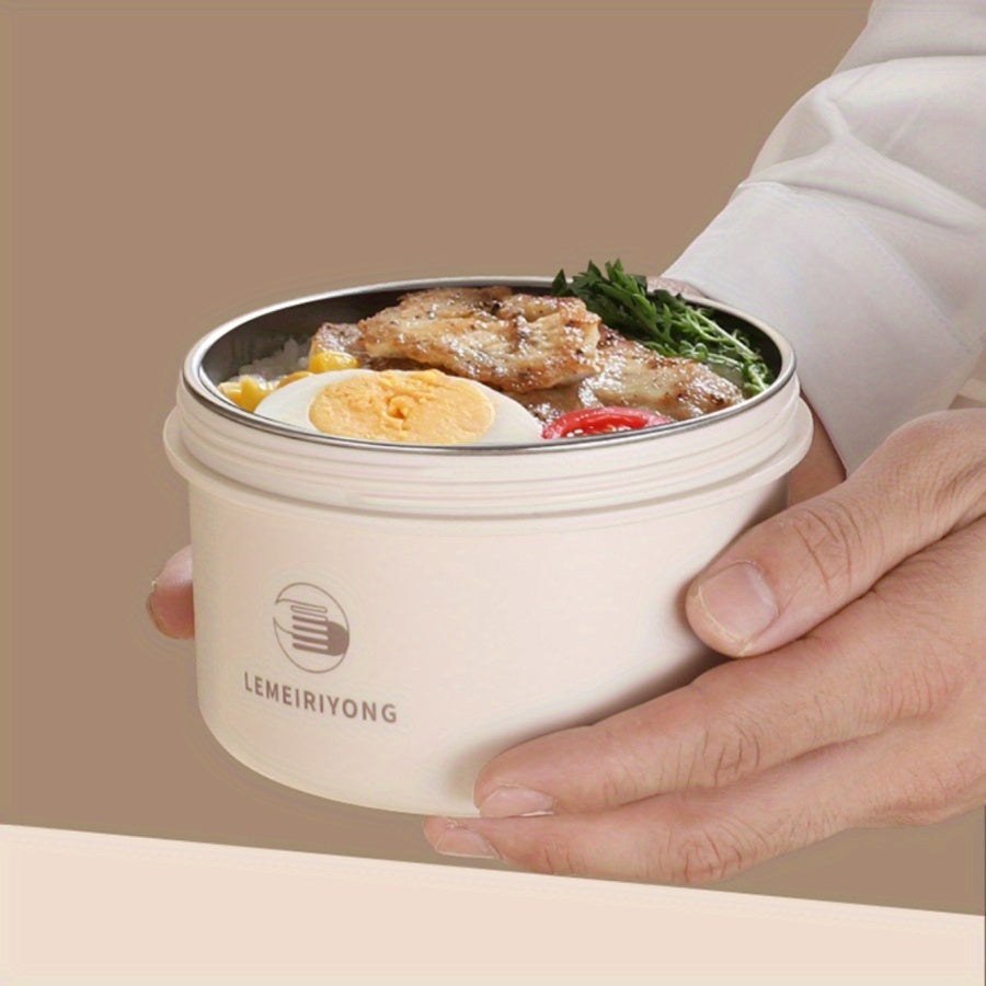 Zanglamaydigan po'latdan yasalgan tushlik qutisi to'plami 1-4 ta, ko'p qavatli, katta sig'imli, sayohat, piknik, ofis va maktab uchun