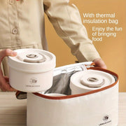 Zanglamaydigan po'latdan yasalgan tushlik qutisi to'plami 1-4 ta, ko'p qavatli, katta sig'imli, sayohat, piknik, ofis va maktab uchun