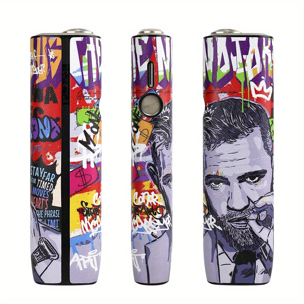 Мультяшный кожаный чехол для телефона IQOS ILUMA One с заменяемой защитой в нескольких цветах