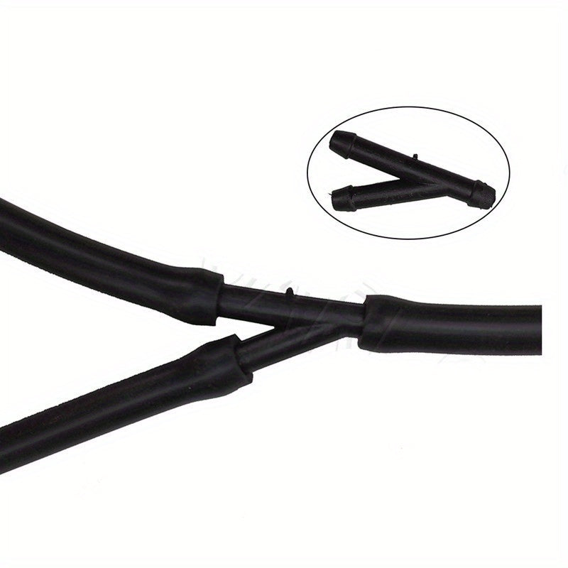 Conectores de unión en Y de 18 piezas para lavaparabrisas, aire, combustible y agua