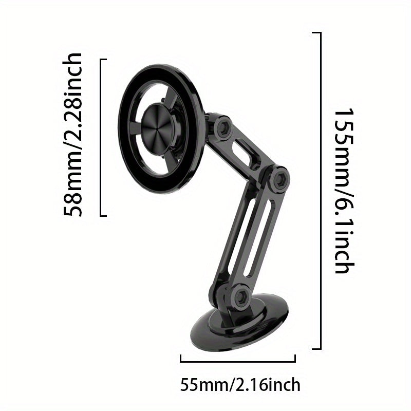Universal Magnetic Car Phone Holder 720° Rotation Desktop Vent Mount