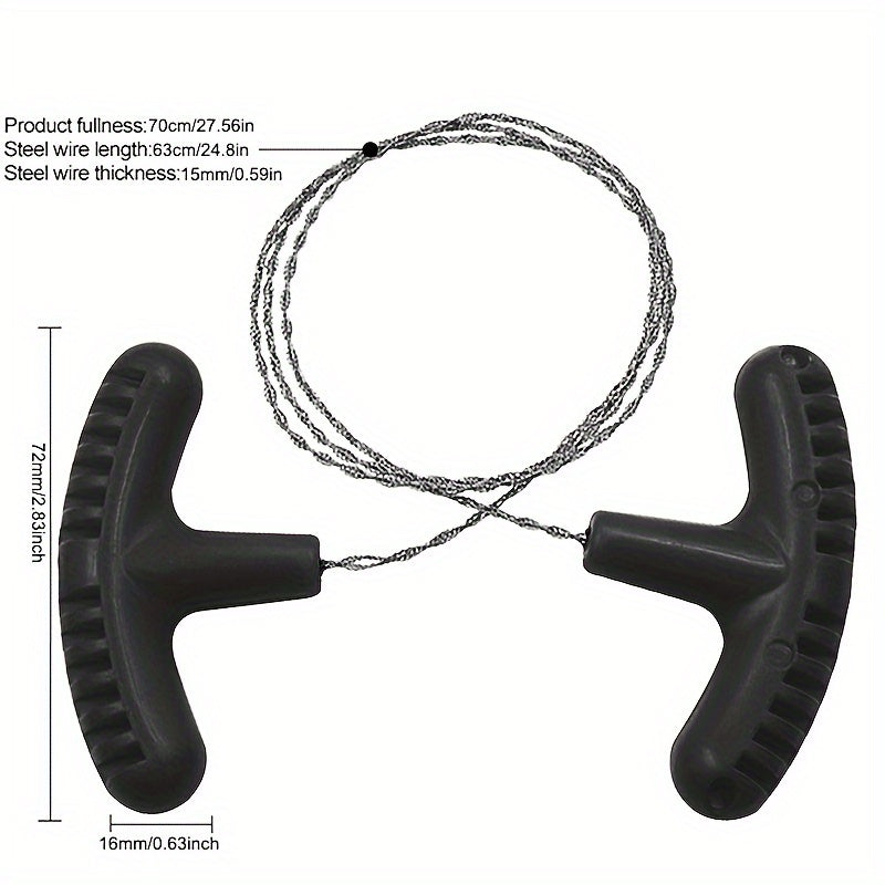 Sayohat va omon qolish uchun ko‘p maqsadli zanglamaydigan po‘lat simli pichoq