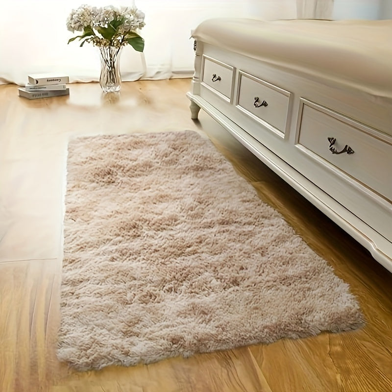 Tie-Dye Plush Rug Soft Fluffy Indoor Carpet for Living Room Bedroom