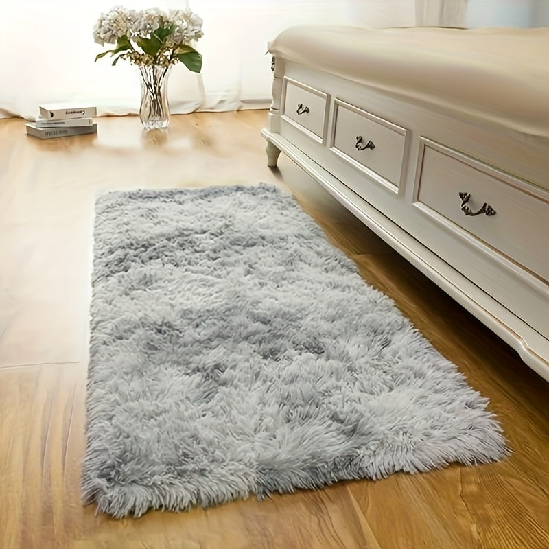 Tie-Dye Plush Rug Soft Fluffy Indoor Carpet for Living Room Bedroom