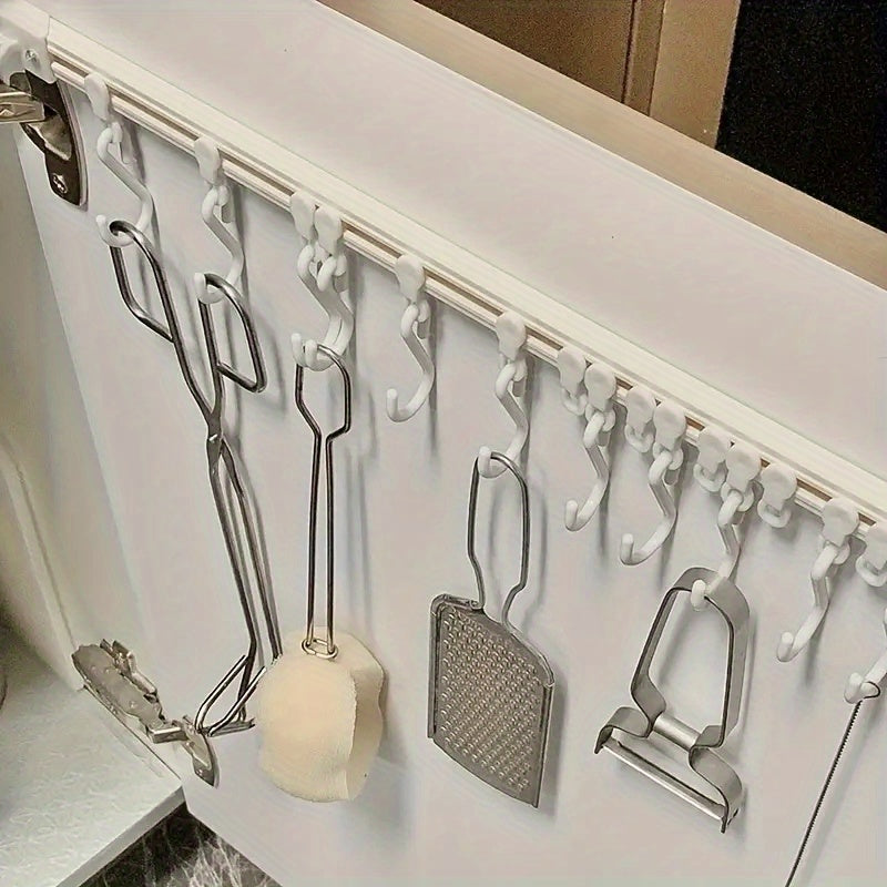 Kitchen Wall Hook Adhesive No Punching Door Hook for Storage