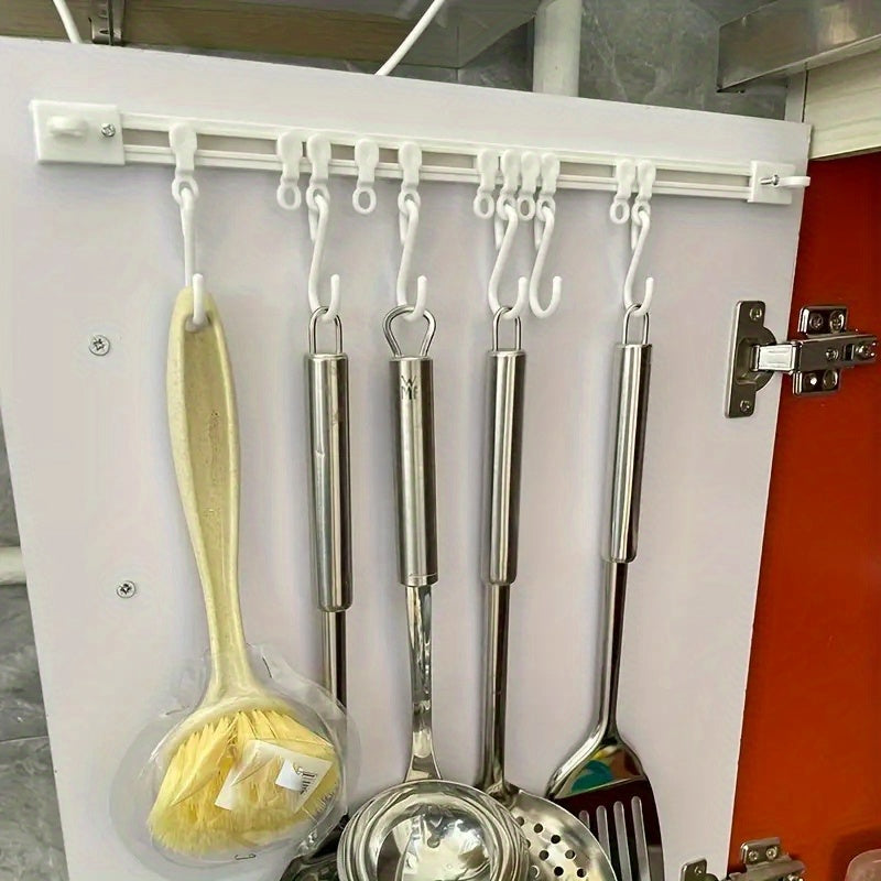 Kitchen Wall Hook Adhesive No Punching Door Hook for Storage