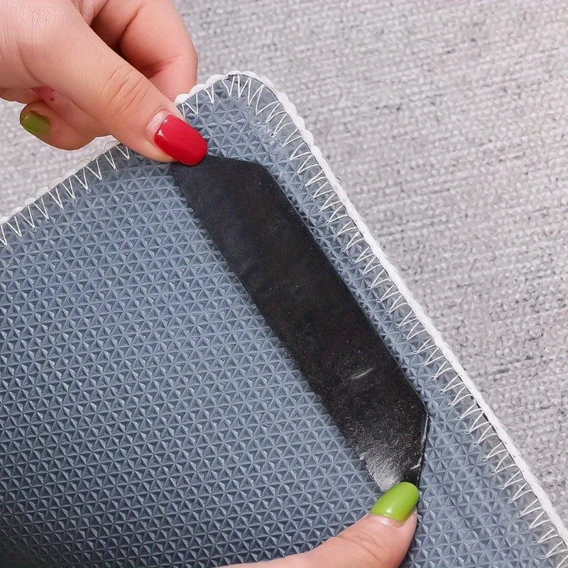 Reusable Non-Slip Rug Gripper Pads for Carpet and Floor Stabilization