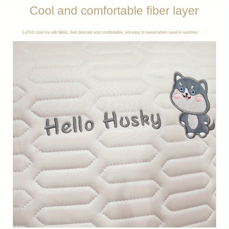 Latex Lumbar Support Pillow for Bed Sofa Home Office Enlarged Backrest