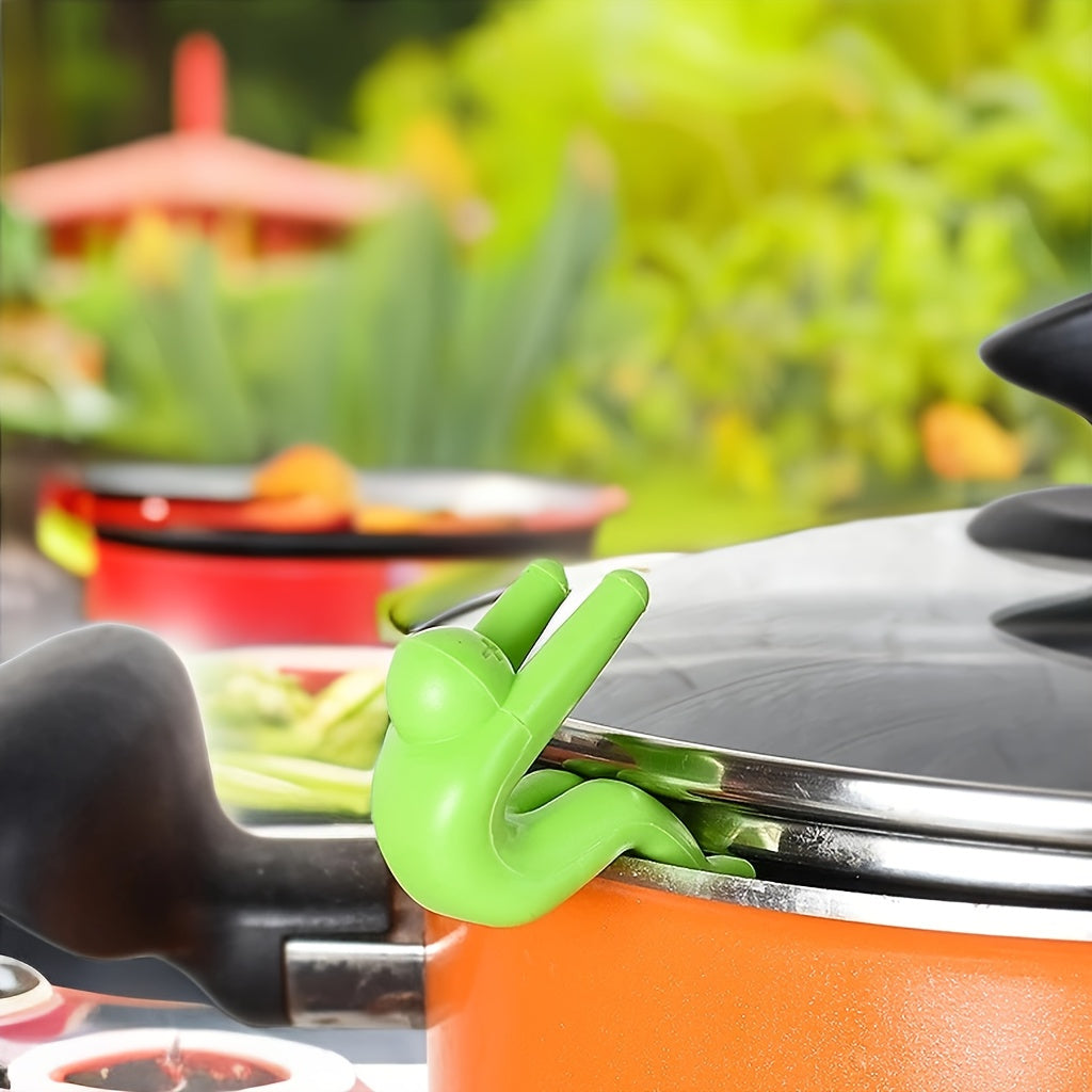 Silicone Qopqoq Usuli 2 Ta - Qozonlar va Panalar Uchun Oqishdan To'xtatuvchi - Qozonlar va Panalar Uchun Oqishdan To'xtatuvchi - Yaratqich Pishirish Asbobi - Oshxona Tashkilotchilari va Saqlash - Zarur Oshxona Aksessuarlar