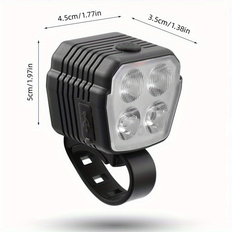 Задний велосипедный фонарь с гудком и фарой для горных и шоссейных велосипедов