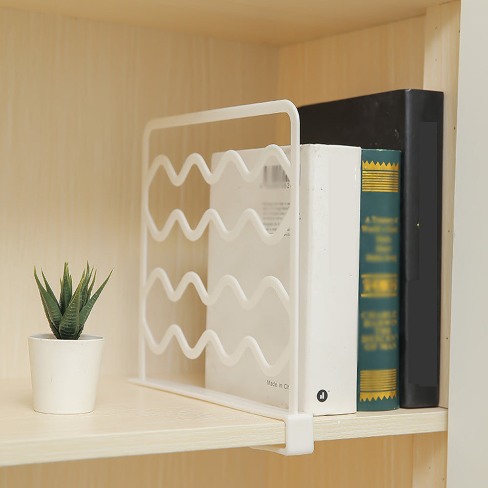 Wardrobe Organizer with Shelves Cabinets and Divider for Clothes Storage