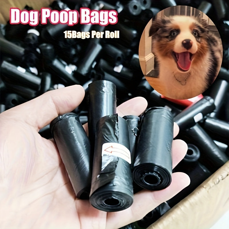 Leak-Proof Dog Poop Bags Refill Rolls Thickened Pet Waste Trash Bags 10/20 Rolls