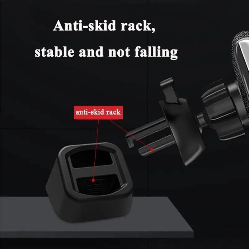Car Phone Holder Dashboard and Air Vent Mount Tilt-Adjustable Plastic