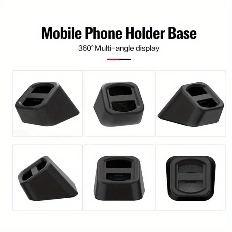 Car Phone Holder Dashboard and Air Vent Mount Tilt-Adjustable Plastic