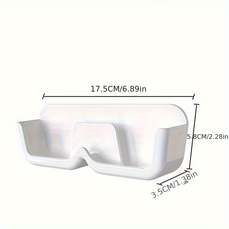 Estante de exhibición de gafas de sol de montaje en pared para organización y almacenamiento