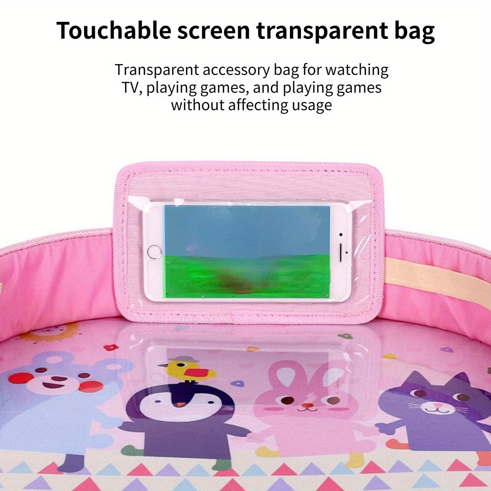 Multipurpose Stroller Organizer with Car Tray Table for Safety Seat Baby Accessory