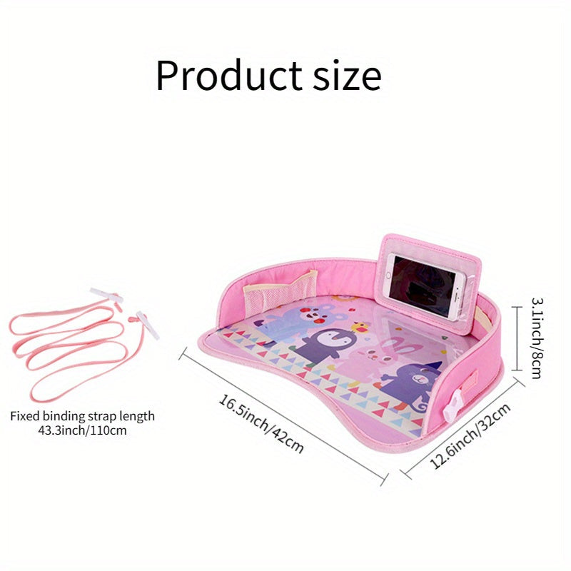 Multipurpose Stroller Organizer with Car Tray Table for Safety Seat Baby Accessory