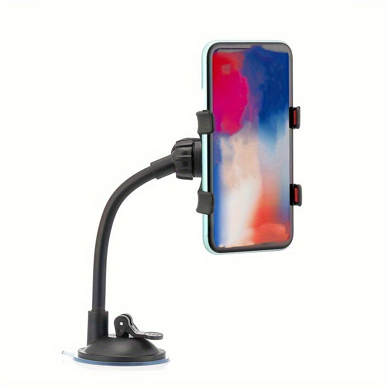 Universal 360° sozlanadigan gooseneck avtomobil telefon uchun tutqich suyuqlik bilan