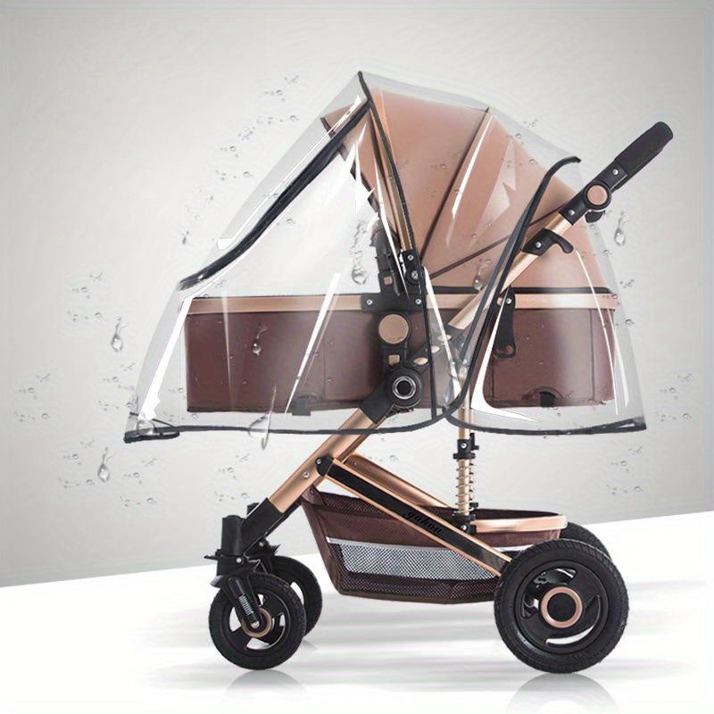 Stroller Weather Cover Waterproof Rain Wind Snow Shield for Baby Stroller