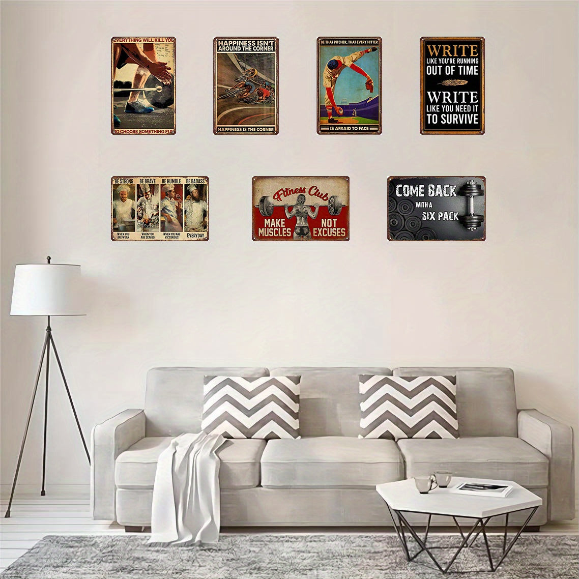 Metal Tin Sign for Mountain Biking Enthusiasts Wall Art Gift Home Bar Cafe Garage Kitchen