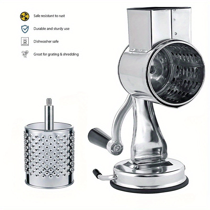 Vegetable Cutter Set with Rotary Slicer Grater and Cheese Grater Kitchen Tool