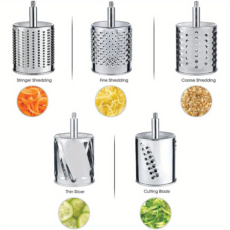 Vegetable Cutter Set with Rotary Slicer Grater and Cheese Grater Kitchen Tool