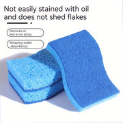 5-Piece Double-Sided Cleaning Sponge Set for Dishwashing and Kitchen Wiping
