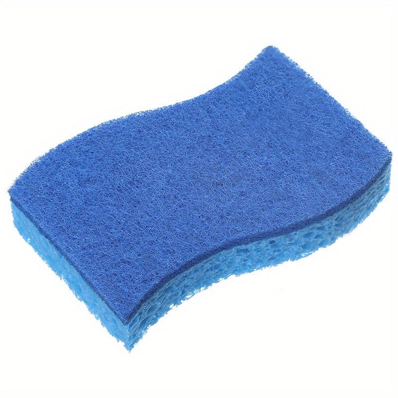 5-Piece Double-Sided Cleaning Sponge Set for Dishwashing and Kitchen Wiping