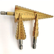 Metal Hex Core Drill Bit Set 1/4 Inch Tapered Step Drill 4-32mm