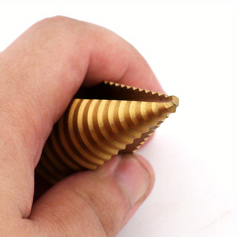 Metal Hex Core Drill Bit Set 1/4 Inch Tapered Step Drill 4-32mm