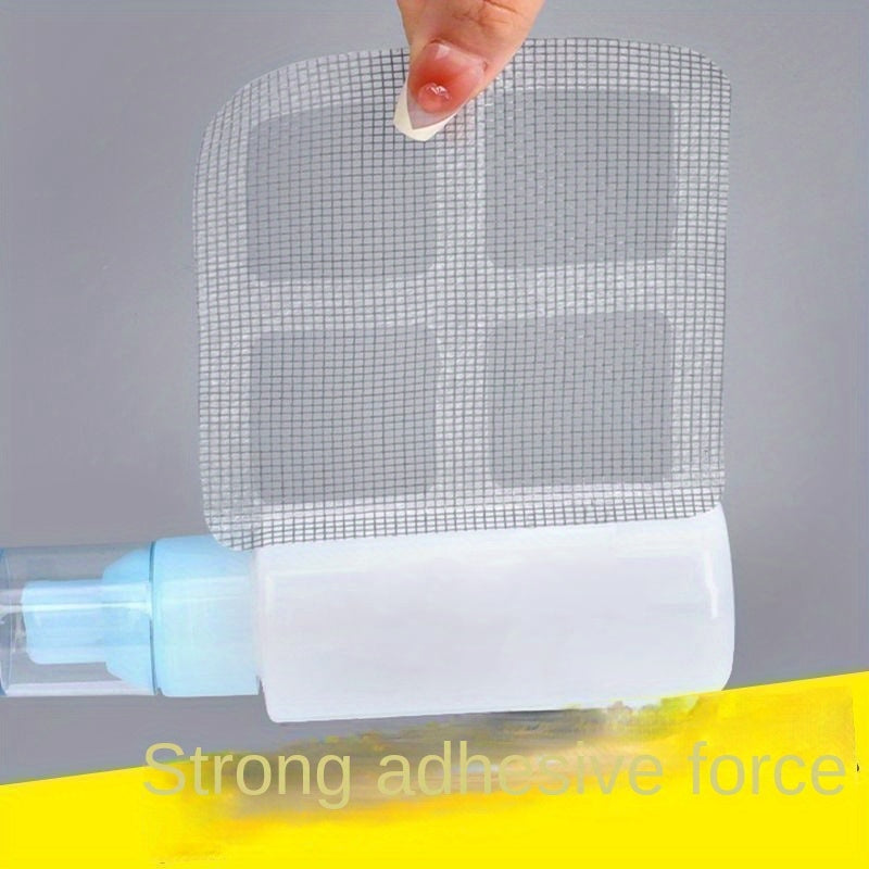 10 ta bir foydalanish uchun insektlarga qarshi o'z-o'zini yopishtiradigan pol tozalash uchun stikerlar, hammom uchun soch filtri va kanalizatsiya tarmog'i uchun mesh