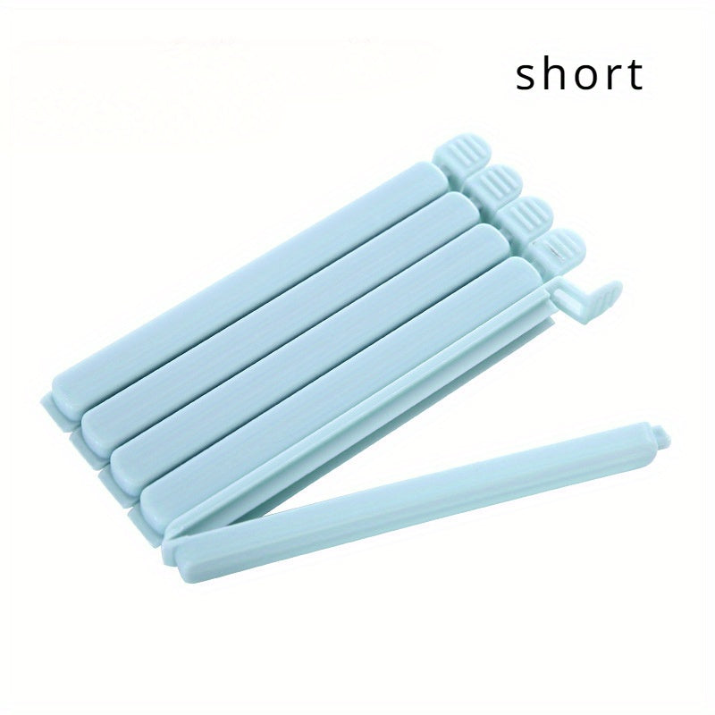 Набор из 5 зажимов для пакетов с продуктами, маленькие и большие зажимы для герметизации продуктов