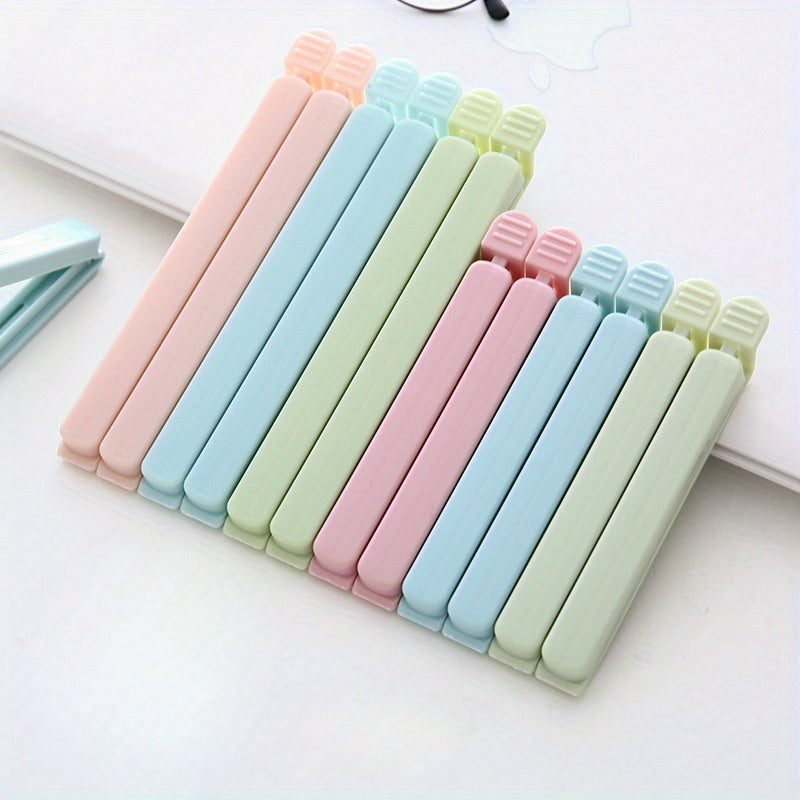 Набор из 5 зажимов для пакетов с продуктами, маленькие и большие зажимы для герметизации продуктов