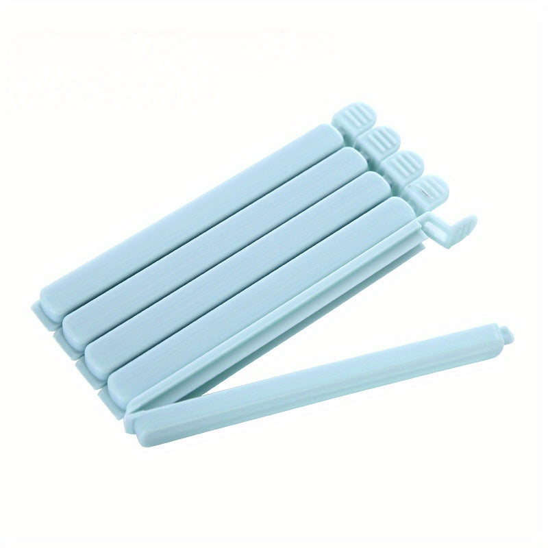 Набор из 5 зажимов для пакетов с продуктами, маленькие и большие зажимы для герметизации продуктов