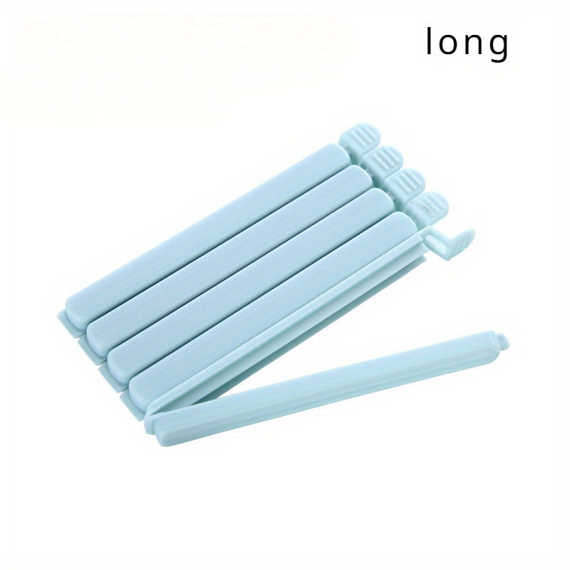 Набор из 5 зажимов для пакетов с продуктами, маленькие и большие зажимы для герметизации продуктов