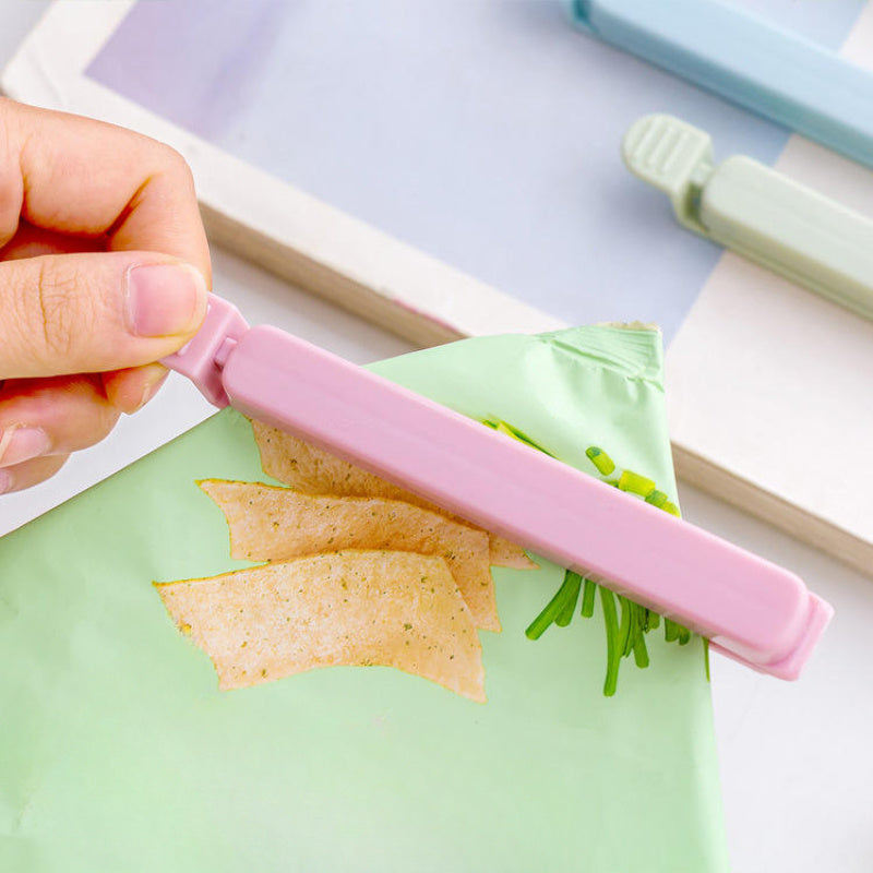 Набор из 5 зажимов для пакетов с продуктами, маленькие и большие зажимы для герметизации продуктов