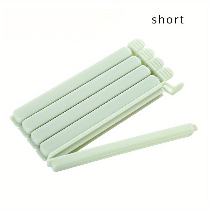 Набор из 5 зажимов для пакетов с продуктами, маленькие и большие зажимы для герметизации продуктов