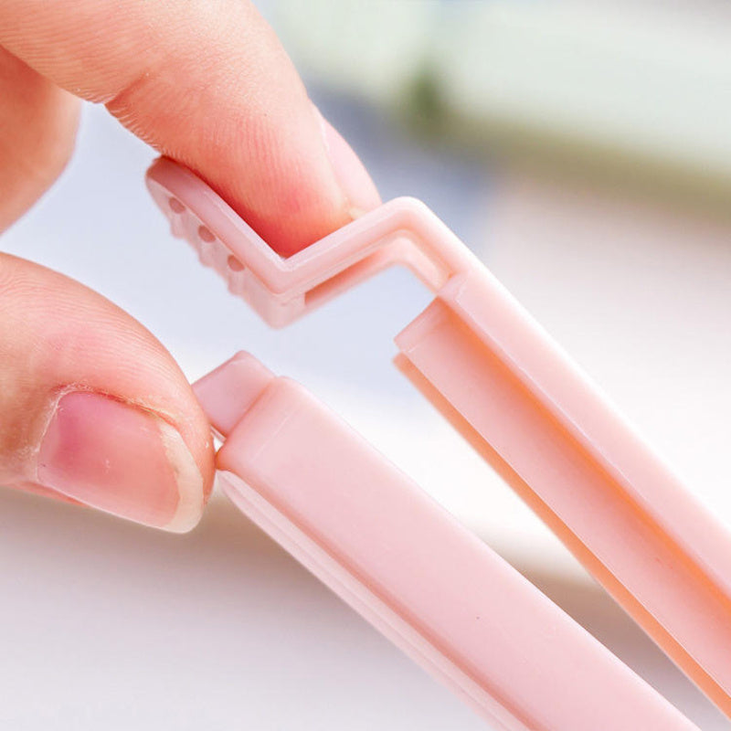 Набор из 5 зажимов для пакетов с продуктами, маленькие и большие зажимы для герметизации продуктов